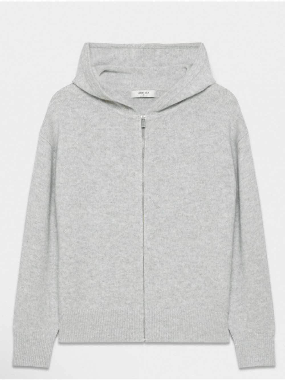 Aritzia Cashmere Relaxed Zip Hoodie Small